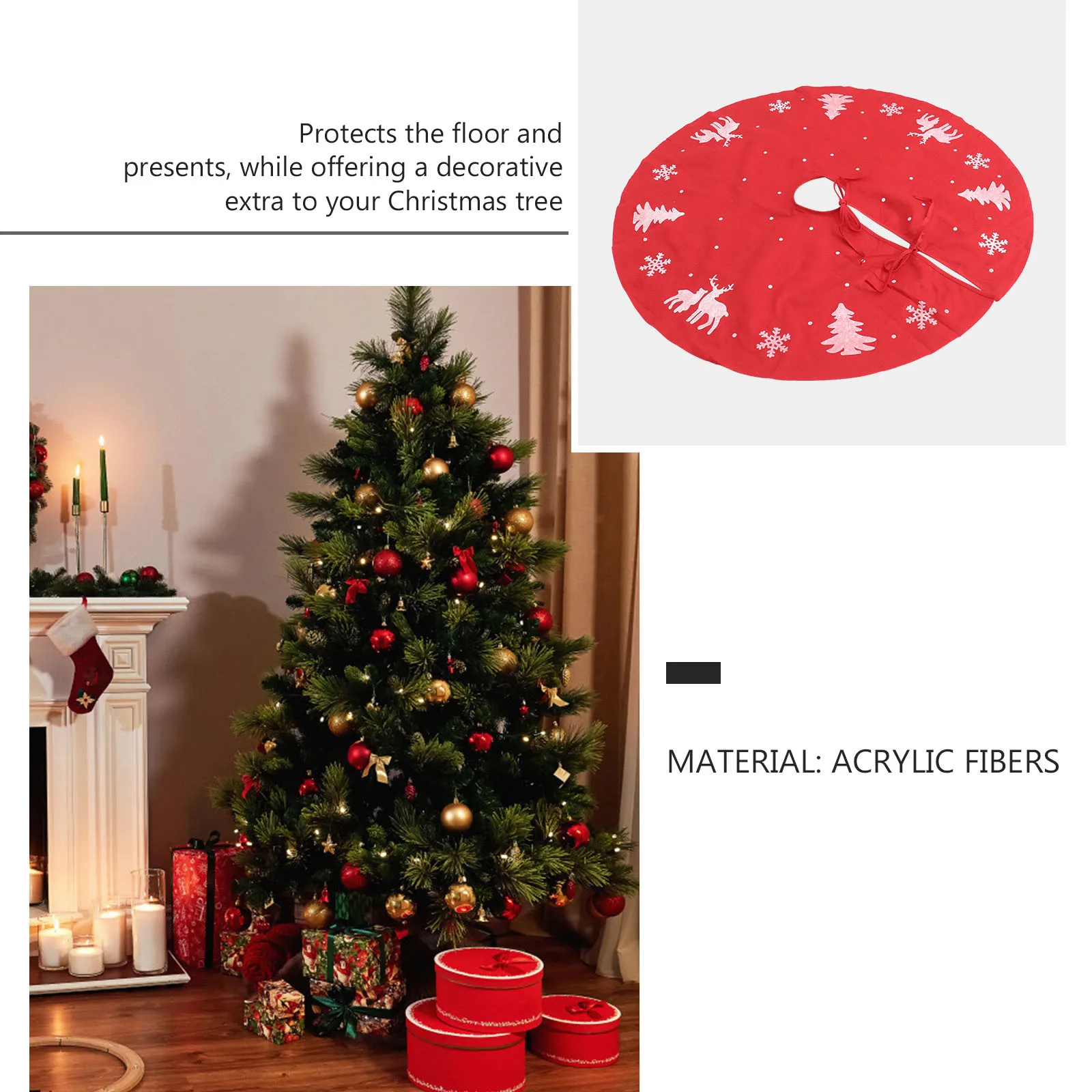 Christmas Tree Skirt Decorations Skirts Artificial Material Carpet Holiday Woven Soft Man for Small
Christmas Tree Skirt Decorations Skirts Artificial Material Carpet Holiday Woven Soft Man for Small