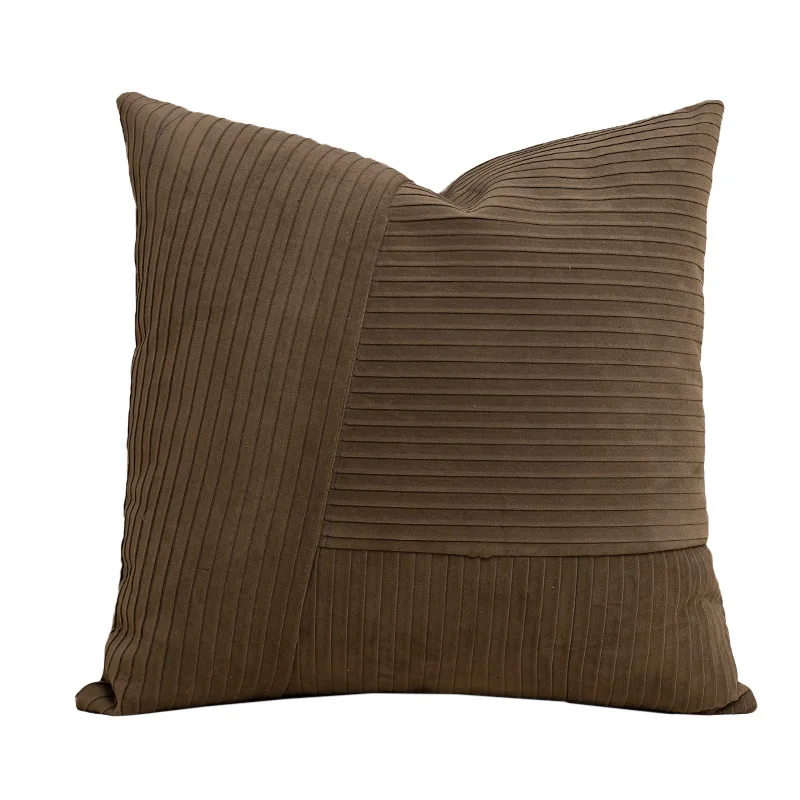 Solid Color Corduroy Horizontal Stripe Patchwork Pillowcase Modern Simple Home Sofa Living Room Decorative Cushion Cover
Solid Color Corduroy Horizontal Stripe Patchwork Pillowcase Modern Simple Home Sofa Living Room Decorative Cushion Cover