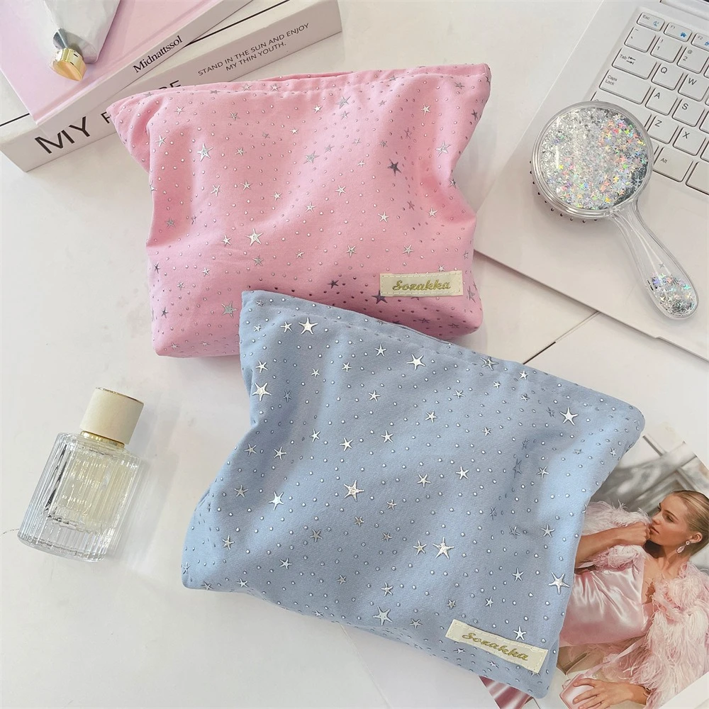 Новая модная косметичка со звездами и пайетками, органайзер для губной помады, косметичка, сумка для туалетных принадлежностей, сумка для стирки и хранения для женщин 
Новая модная косметичка со звездами и пайетками, органайзер для губной помады, косметичка, сумка для туалетных принадлежностей, сумка для стирки и хранения для женщин