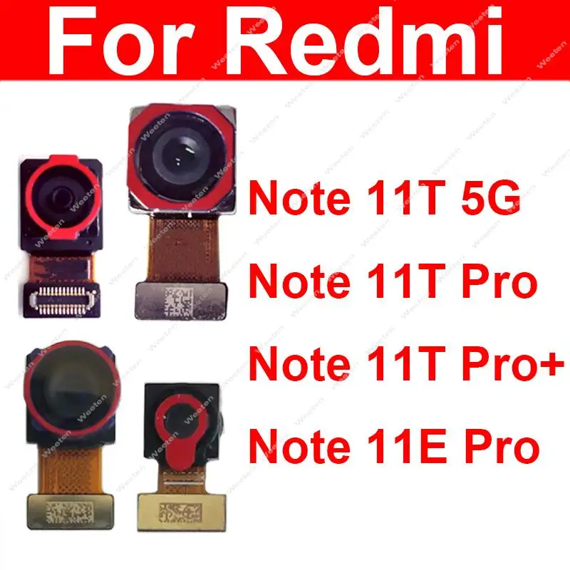 Передняя Задняя Основная камера для Xiaomi Redmi Note 11T 11TPro Plus 11E Pro 5G основная задняя фронтальная камера для селфи гибкий кабель Запчасти
Передняя Задняя Основная камера для Xiaomi Redmi Note 11T 11TPro Plus 11E Pro 5G основная задняя фронтальная камера для селфи гибкий кабель Запчасти