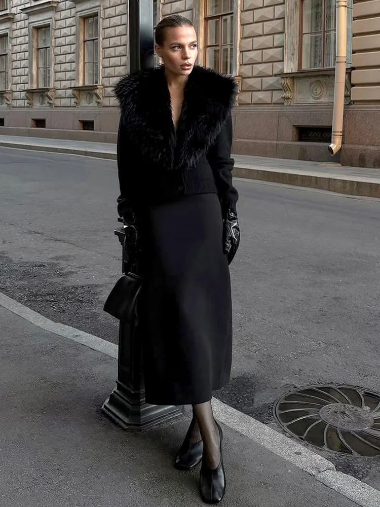 SIsterlinda элегантная пушистая лоскутная вязаная куртка женская теплая зимняя с v-образным вырезом и длинными рукавами модная классическая уличная одежда для банкета и вечеринки
SIsterlinda элегантная пушистая лоскутная вязаная куртка женская теплая зимняя с v-образным вырезом и длинными рукавами модная классическая уличная одежда для банкета и вечеринки