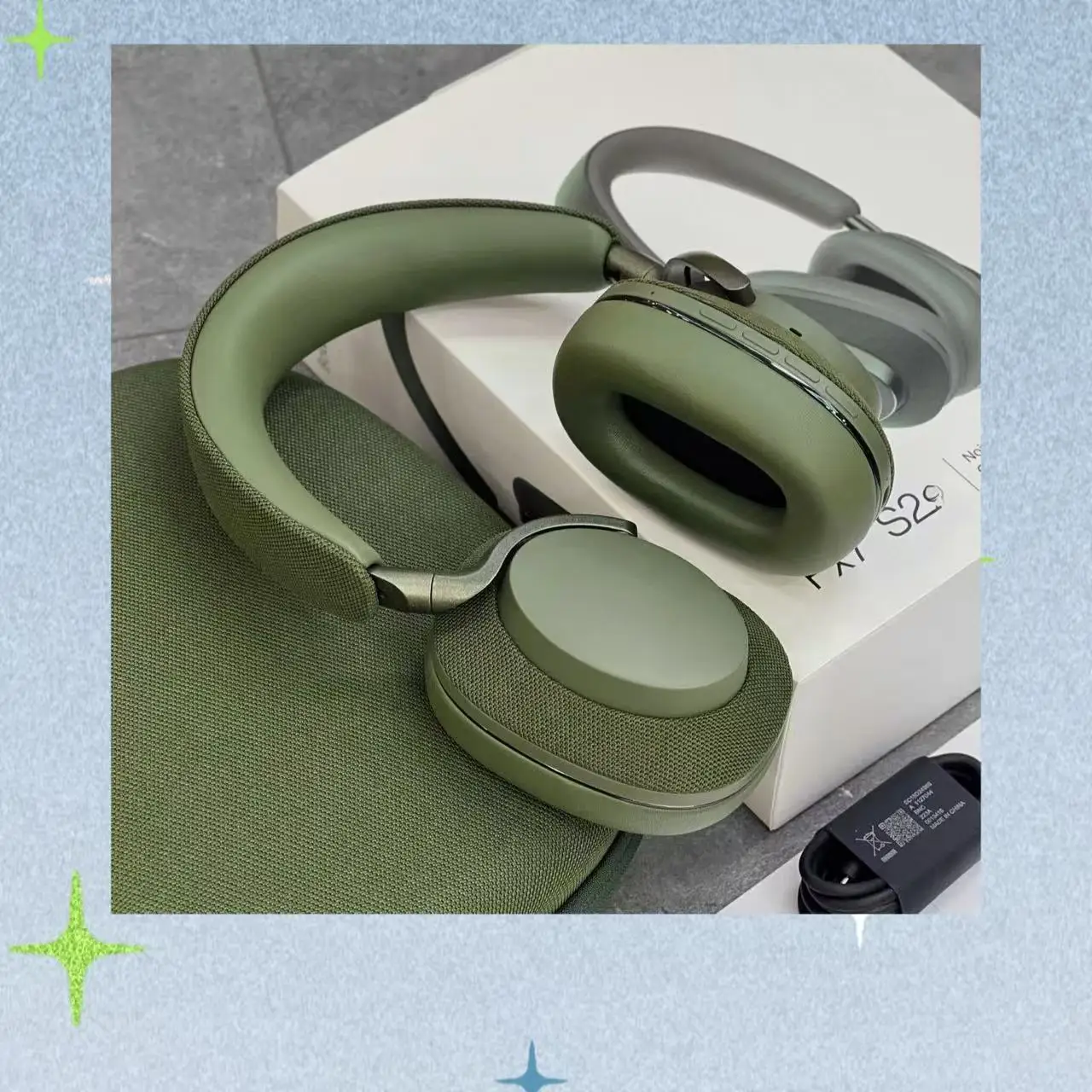 2026 New Px7 S2 Over Ear Earphones Advanced Active Noise Cancellation Slim Lightweight 15 Minute Quick Charge AI Headphones
2026 New Px7 S2 Over Ear Earphones Advanced Active Noise Cancellation Slim Lightweight 15 Minute Quick Charge AI Headphones