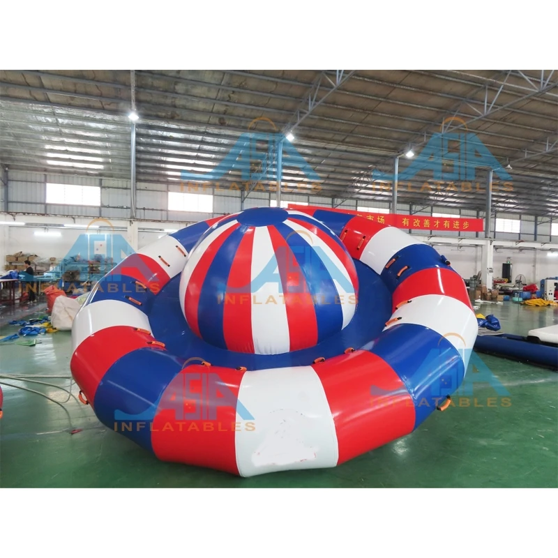 Water Park Commercial Spinning Towable Tube Rotating Aqua Twister Inflatable Towables
Water Park Commercial Spinning Towable Tube Rotating Aqua Twister Inflatable Towables