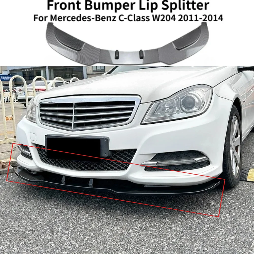 Front Bumper Lip Splitter Chin Spoiler For Mercedes Benz C-Class W204 2011-2014 Standard Bumper Exterior Refit Accessories
Front Bumper Lip Splitter Chin Spoiler For Mercedes Benz C-Class W204 2011-2014 Standard Bumper Exterior Refit Accessories