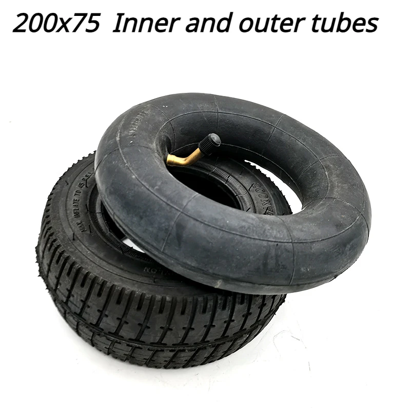 High Quality 8 Inch 200x75 Mini Electric Scooter Tire 200*75 Inner Tube Outer Tyre Wide Inflation Wheel Tyre
High Quality 8 Inch 200x75 Mini Electric Scooter Tire 200*75 Inner Tube Outer Tyre Wide Inflation Wheel Tyre
