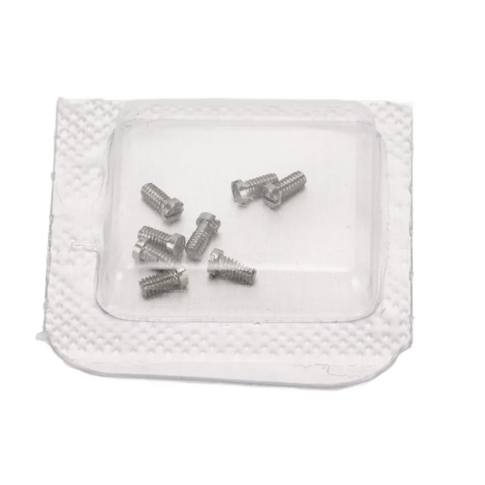 8pcs Stainless Steel Micro Watch Repair Screws 1.2 X 1.6 X 3.25mm 1 X 1.3 X 2.4mm Watch Back Cover Screws 1 X 1.4 X 3.2mm
8pcs Stainless Steel Micro Watch Repair Screws 1.2 X 1.6 X 3.25mm 1 X 1.3 X 2.4mm Watch Back Cover Screws 1 X 1.4 X 3.2mm
