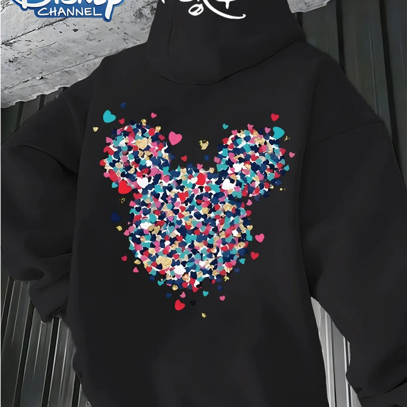 Лицензированный принт с изображением головы Микки от Disney | Модная мужская свободная толстовка с капюшоном и длинными рукавами, идеально подходит для осени/зимы
Лицензированный принт с изображением головы Микки от Disney | Модная мужская свободная толстовка с капюшоном и длинными рукавами, идеально подходит для осени/зимы