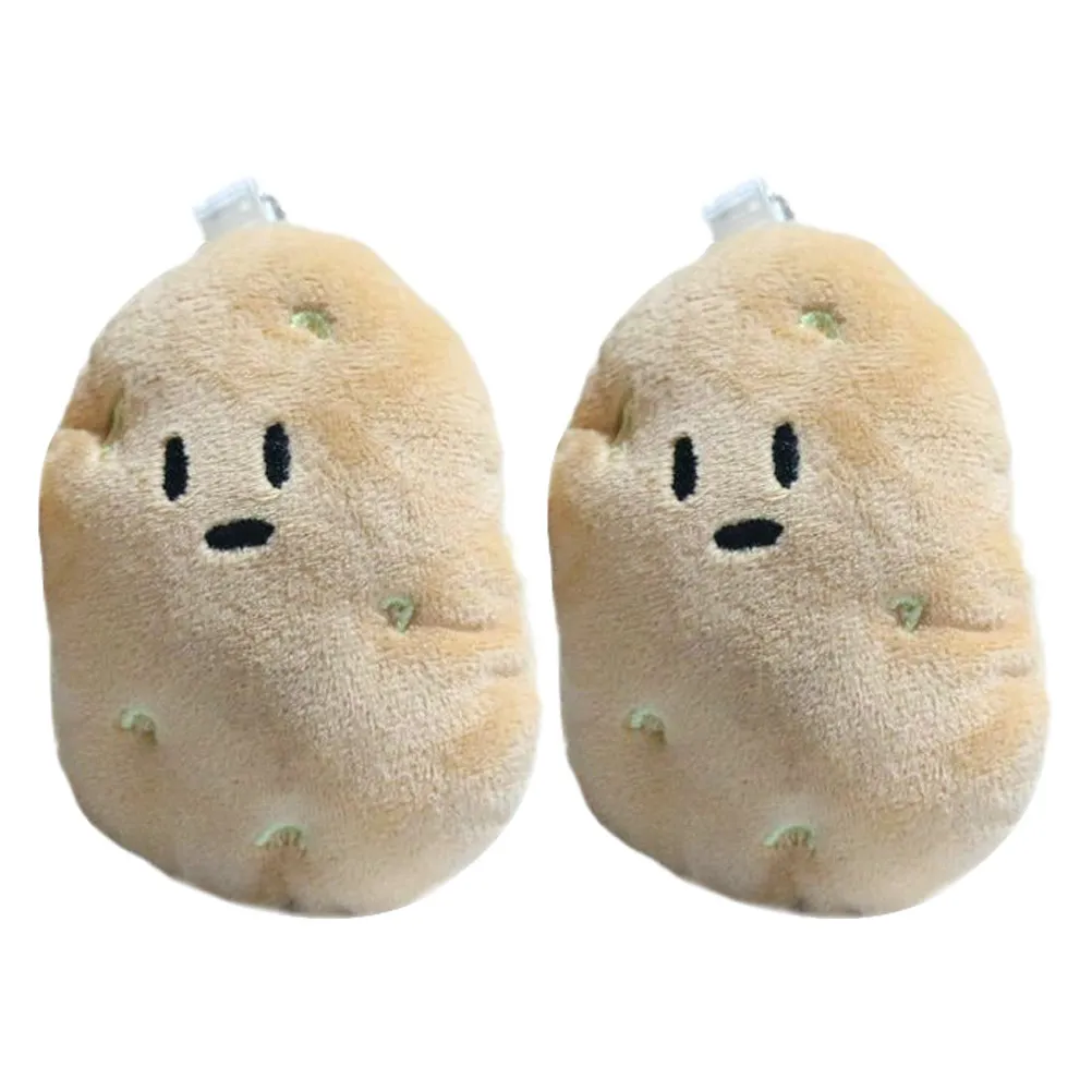 2Pcs Potato Keychain Hanging Decoration Cute PP Cotton Soft Bag Pendant Schoolbag Backpack Charm Accessory Lovely Key Ornament
2Pcs Potato Keychain Hanging Decoration Cute PP Cotton Soft Bag Pendant Schoolbag Backpack Charm Accessory Lovely Key Ornament