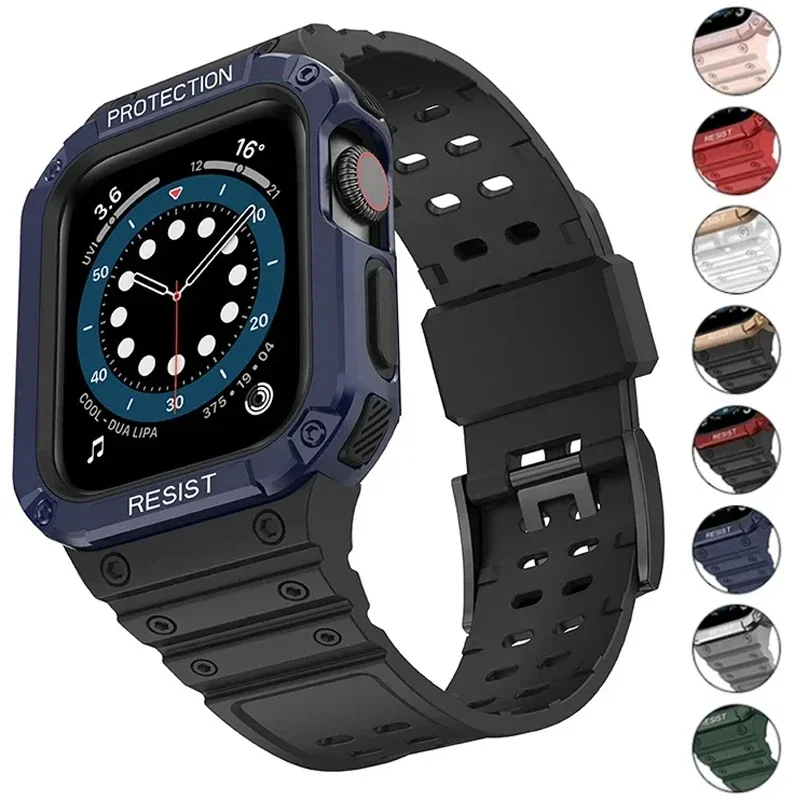 Band Case for Apple Watch 45nmm 49mm 44mm 41mm 40mm Bracelet TPU for Iwatch Ultra 7 8 6 5 4 Wristband Sport Strap Accessories
Band Case for Apple Watch 45nmm 49mm 44mm 41mm 40mm Bracelet TPU for Iwatch Ultra 7 8 6 5 4 Wristband Sport Strap Accessories
