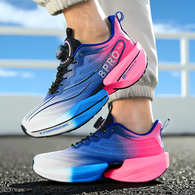 Marathon Carbon Plate Sports Running Shoes Men New Breathable Lightweight Mesh Sport Shoes Women Comfortable Nonskid Sneakers
Marathon Carbon Plate Sports Running Shoes Men New Breathable Lightweight Mesh Sport Shoes Women Comfortable Nonskid Sneakers