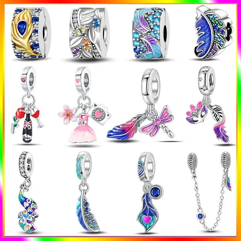 Подходят для оригинальных браслетов Pandora DIY Ювелирные изделия из стерлингового серебра 925 пробы Красочная Серия маскарада сексуальная маска перо Искусственные бусины
Подходят для оригинальных браслетов Pandora DIY Ювелирные изделия из стерлингового серебра 925 пробы Красочная Серия маскарада сексуальная маска перо Искусственные бусины