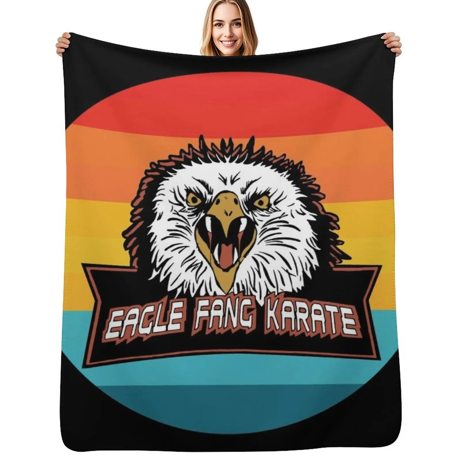 Eagle Fang Karate Classic T-Shirt Throw Blanket Soft Big Thermal Decoratives Furrys Blankets
Eagle Fang Karate Classic T-Shirt Throw Blanket Soft Big Thermal Decoratives Furrys Blankets
