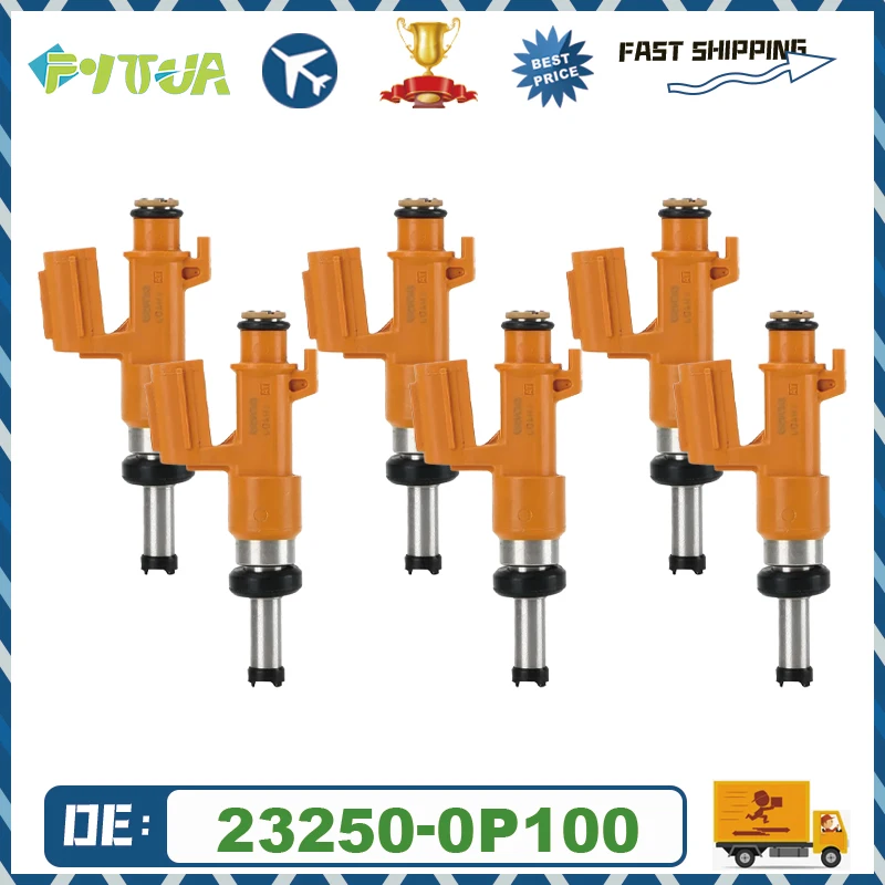 6pcs Fuel injector 23250-0P100 For Toyota Avalon Camry Highlander Sienna Tacoma Lexus ES350 RX350 RX450h
6pcs Fuel injector 23250-0P100 For Toyota Avalon Camry Highlander Sienna Tacoma Lexus ES350 RX350 RX450h