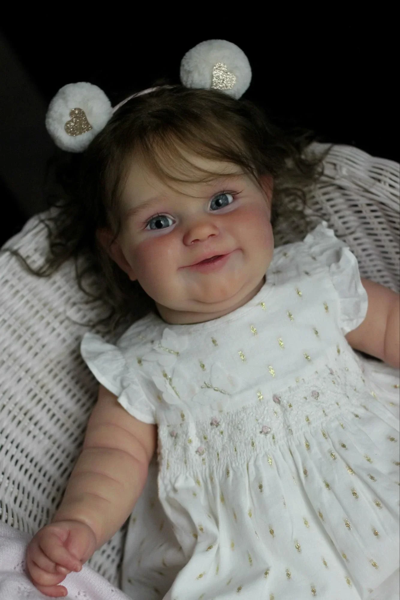 NPK 24Inch Maddie Reborn Baby Doll Toddler Newborn Doll Princess Girl Lifelike Soft Touch 3D Skin Art Doll with Hand Root Hair
NPK 24Inch Maddie Reborn Baby Doll Toddler Newborn Doll Princess Girl Lifelike Soft Touch 3D Skin Art Doll with Hand Root Hair