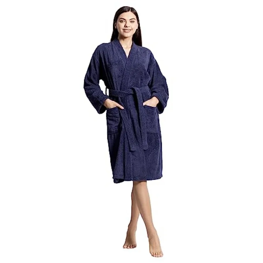 100% Cotton Terry Cloth Turkish Kimono Bathrobe for Women
100% Cotton Terry Cloth Turkish Kimono Bathrobe for Women