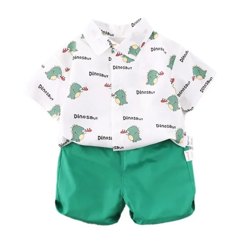 New Summer Baby Clothes Suit Children Boys Casual Cartoon Shirt Shorts 2Pcs/Sets Toddler Clothing Infant Costume Kids Tracksuits
New Summer Baby Clothes Suit Children Boys Casual Cartoon Shirt Shorts 2Pcs/Sets Toddler Clothing Infant Costume Kids Tracksuits