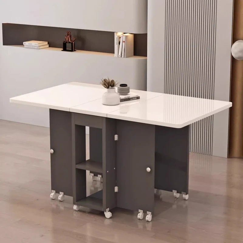 Household Folding Dining Table Removable Retractable Rectangular Simple Small Apartment Multi-functional Table and Chair
Household Folding Dining Table Removable Retractable Rectangular Simple Small Apartment Multi-functional Table and Chair