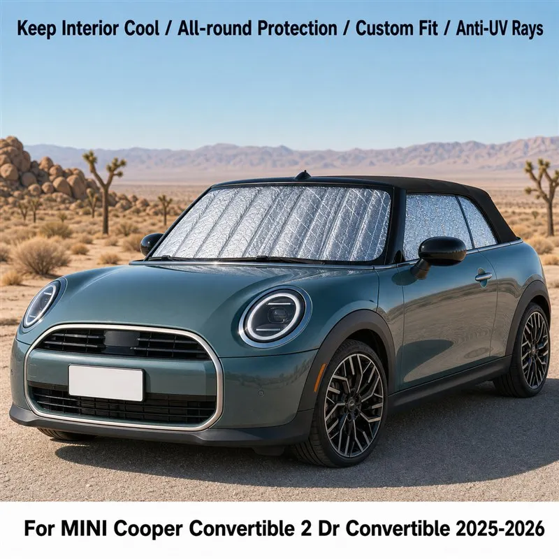 For MINI Cooper Convertible 2 Dr Convertible 2025-2026 Car Window Sunshades UV Block Privacy Heat Insulated Foldable Car Curtai
For MINI Cooper Convertible 2 Dr Convertible 2025-2026 Car Window Sunshades UV Block Privacy Heat Insulated Foldable Car Curtai