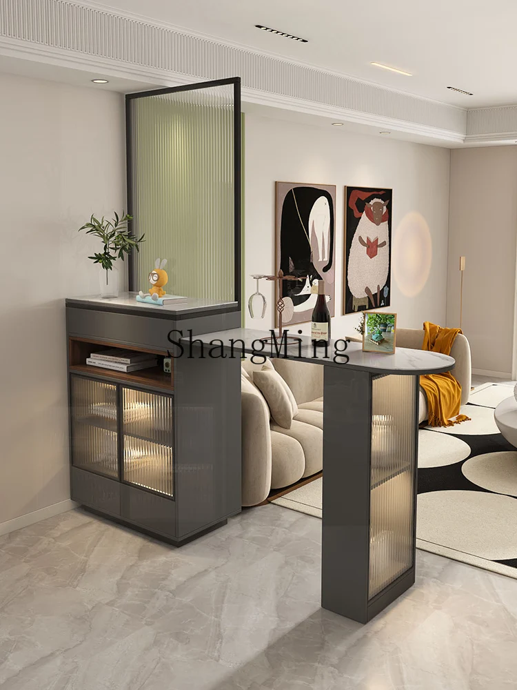 CL retractable entrance bar counter small apartment household rock slab bar table kitchen side cabinet
CL retractable entrance bar counter small apartment household rock slab bar table kitchen side cabinet