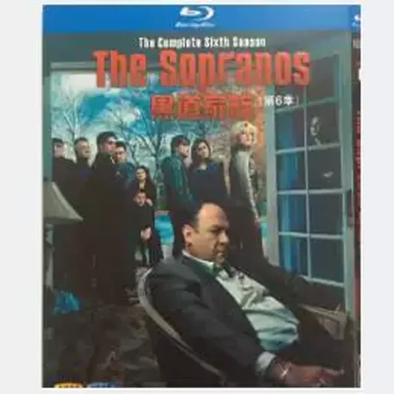 BD Blu-ray American Drama The Sopranos Seasons 1–6 Complete Edition English Audio with Chinese and English Subtitles 28 Discs
BD Blu-ray American Drama The Sopranos Seasons 1–6 Complete Edition English Audio with Chinese and English Subtitles 28 Discs
