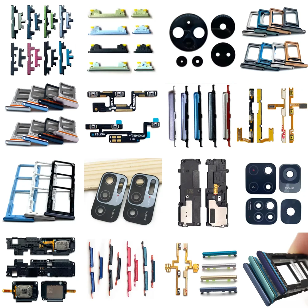 100 шт., плата зарядки USB, кнопка регулировки громкости, основной динамик, наушник, датчик отпечатков пальцев, задняя/передняя камера, линза, лоток для SIM-карты, гибкий кабель
100 шт., плата зарядки USB, кнопка регулировки громкости, основной динамик, наушник, датчик отпечатков пальцев, задняя/передняя камера, линза, лоток для SIM-карты, гибкий кабель