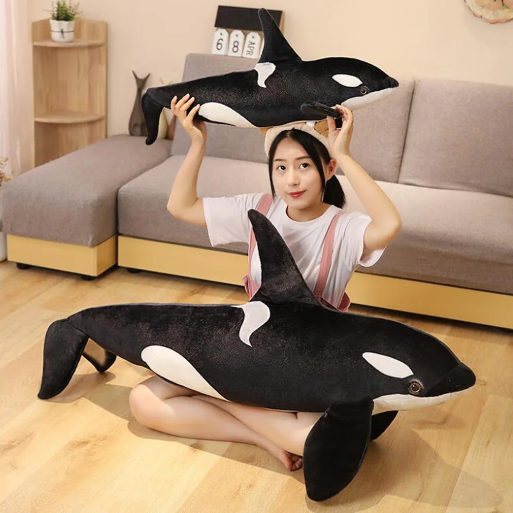 Killer Whale Sea Animal Stuffed Plush Toy for Children Soft Cute Sea Life Educational Plaything
Killer Whale Sea Animal Stuffed Plush Toy for Children Soft Cute Sea Life Educational Plaything
