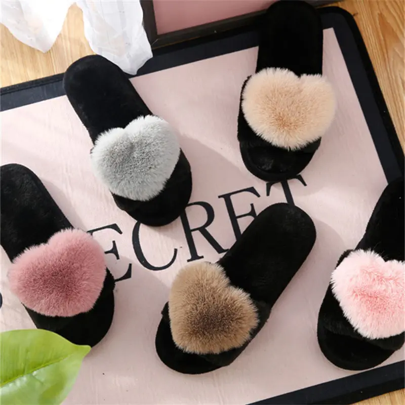 crriflz Women's Plush Heart Slippers Warm Indoor Cotton House Shoes
crriflz Women's Plush Heart Slippers Warm Indoor Cotton House Shoes