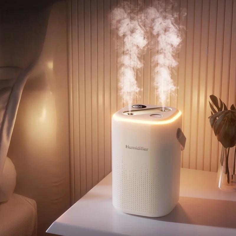 Умный увлажнитель воздуха для всего дома: большой емкости 1,3 л, туман 110 мл/ч и бесшумность, приятный для сна, с автоматическим отключением и HD-дисплеем
Умный увлажнитель воздуха для всего дома: большой емкости 1,3 л, туман 110 мл/ч и бесшумность, приятный для сна, с автоматическим отключением и HD-дисплеем