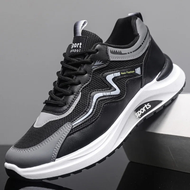 Men's 2026 Mesh Summer Breathable Lightweight Soft Soled Sneakers Trendy Versatile Height Increasing Casual Sneakers
Men's 2026 Mesh Summer Breathable Lightweight Soft Soled Sneakers Trendy Versatile Height Increasing Casual Sneakers