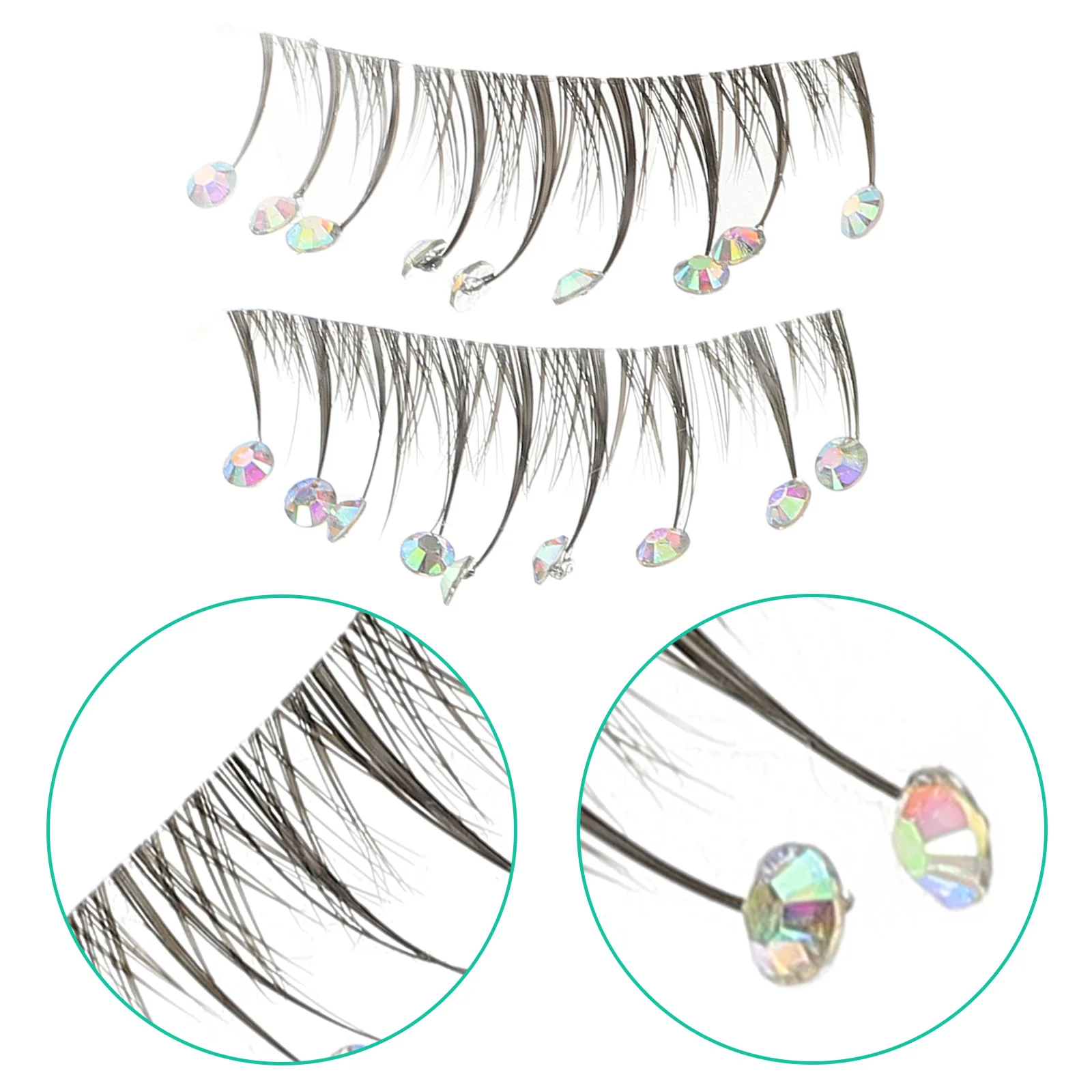10pcs False Eyelashes Rhinestone Lash Strips Bulk Makeup Supplies Flexible Eye Lashes For Daily Party Night Use
10pcs False Eyelashes Rhinestone Lash Strips Bulk Makeup Supplies Flexible Eye Lashes For Daily Party Night Use