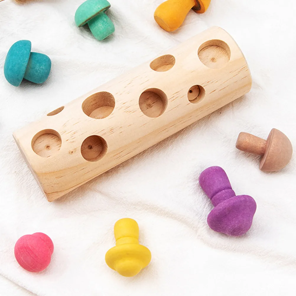 1Pcs Wooden Mushroom Educational Plaything Creative Early Learning Simulation Game Prop for Kids Intelligence Development
1Pcs Wooden Mushroom Educational Plaything Creative Early Learning Simulation Game Prop for Kids Intelligence Development