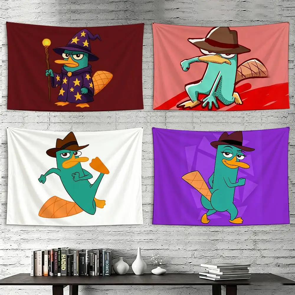 Cute Cartoon P-Perry The Platypus Flags Suitable For Party Club Outdoor Interior Wall Decoration Banner Fans Gift
Cute Cartoon P-Perry The Platypus Flags Suitable For Party Club Outdoor Interior Wall Decoration Banner Fans Gift