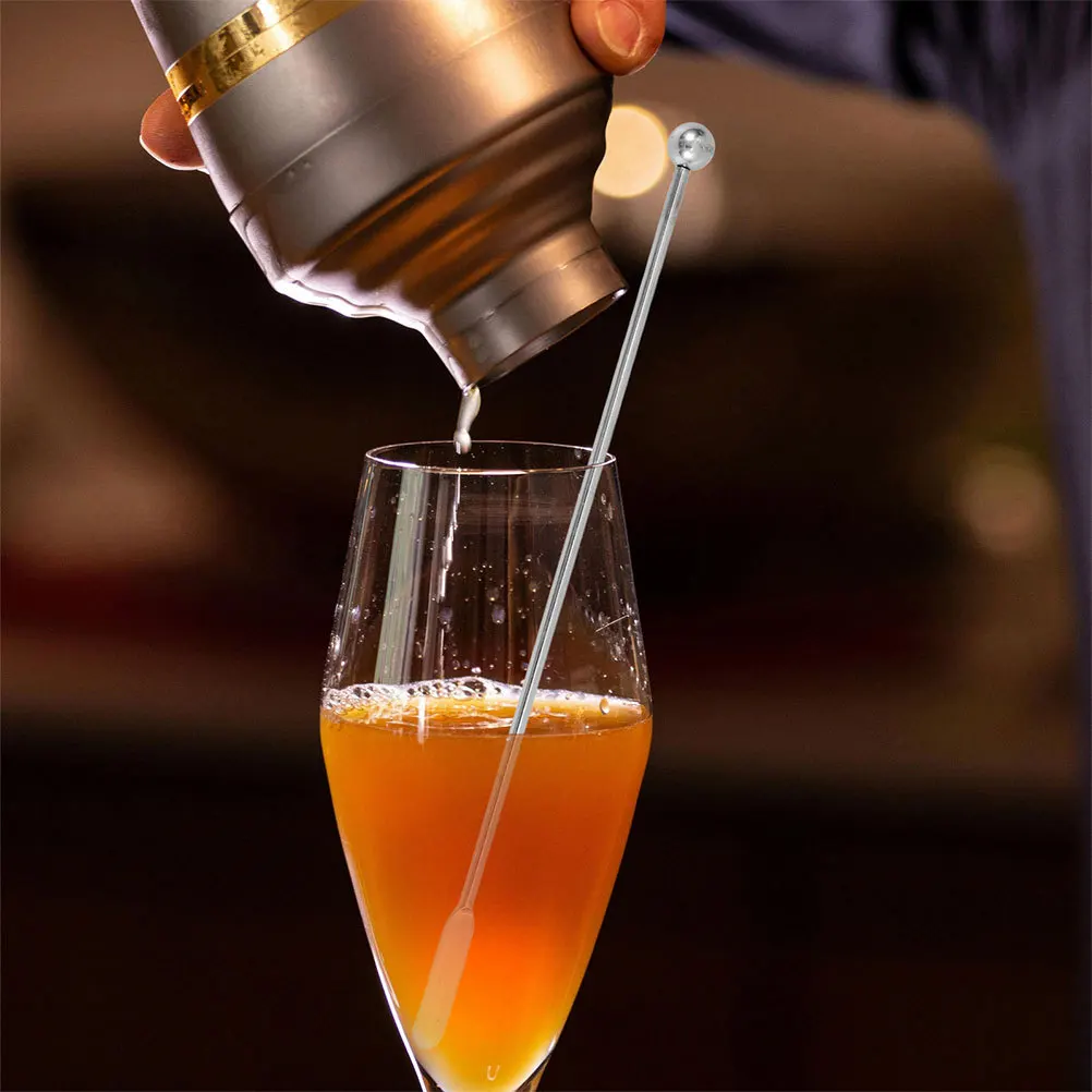 6Pcs Reusable Stainless Steel Coffee Swizzle Sticks Metal Stir Stirrers for Cocktails Home Office Bar Metal Stir Sticks Reusable
6Pcs Reusable Stainless Steel Coffee Swizzle Sticks Metal Stir Stirrers for Cocktails Home Office Bar Metal Stir Sticks Reusable