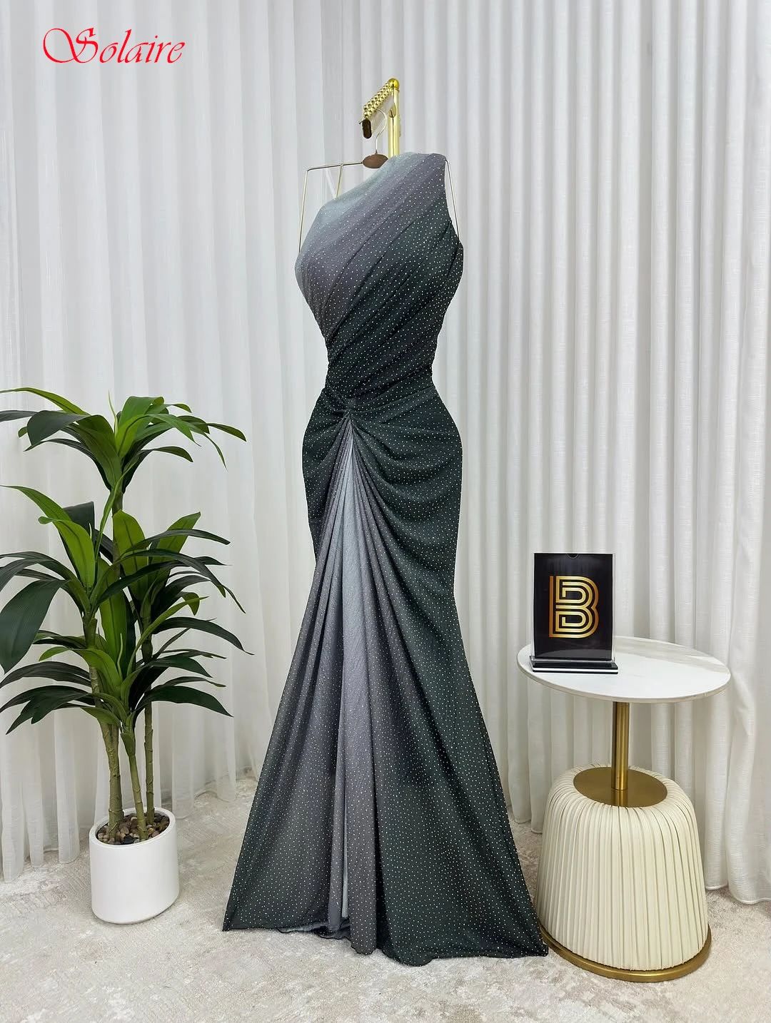 Customized Mermaid One Shoulder Elegant Classic Evening Dress and Modern Fashion Celebrity Gowns Temperament Party Dress 
Customized Mermaid One Shoulder Elegant Classic Evening Dress and Modern Fashion Celebrity Gowns Temperament Party Dress