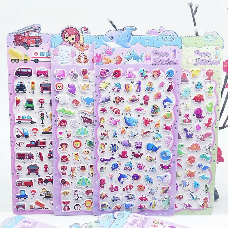 3D Foam Puffy Stickers Animal Ocean Fish Transport Food Journal Phone Decor Stationery
3D Foam Puffy Stickers Animal Ocean Fish Transport Food Journal Phone Decor Stationery