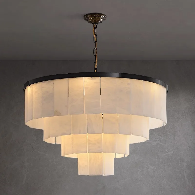 2025 New Trendy Black Gold 3-7 Layer Chandelier Hanging Lamp Lustre Alabaster Suspension Luminaire Lampen For Foyer Dinning Room
2025 New Trendy Black Gold 3-7 Layer Chandelier Hanging Lamp Lustre Alabaster Suspension Luminaire Lampen For Foyer Dinning Room