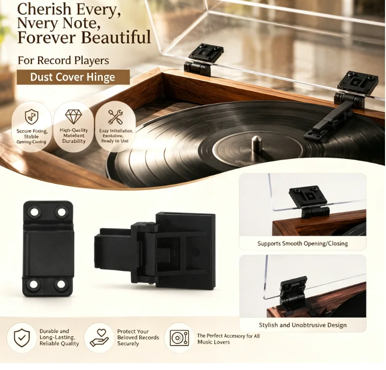 1 Pair Dust Cover Hinges For Turntable: Precision Hinge Parts For Record Player Lid Replacement Home Audio Replacement Accessory
1 Pair Dust Cover Hinges For Turntable: Precision Hinge Parts For Record Player Lid Replacement Home Audio Replacement Accessory