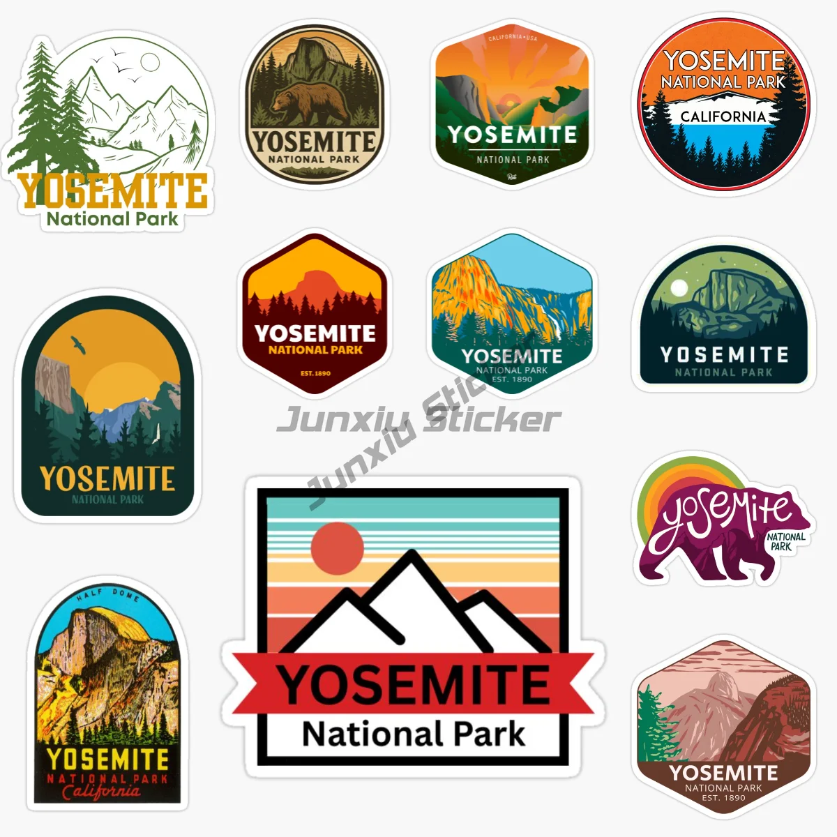 YOSEMITE NATIONAL PARK Car Sticker Motorcycle Vinyl Bumper Truck Car Wall Room Bicycle Van Window Decorate PVC Decals
YOSEMITE NATIONAL PARK Car Sticker Motorcycle Vinyl Bumper Truck Car Wall Room Bicycle Van Window Decorate PVC Decals