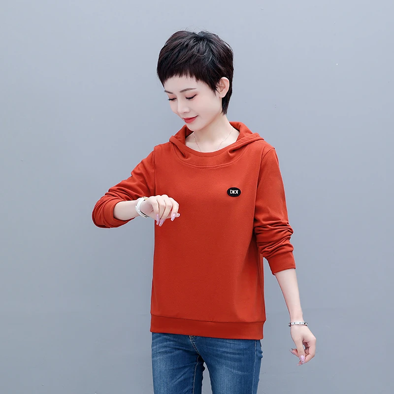 Hooded sweatshirt women's spring and autumn double-sided velvet long-sleeved large loose hoodie fat mm belly cover top
Hooded sweatshirt women's spring and autumn double-sided velvet long-sleeved large loose hoodie fat mm belly cover top