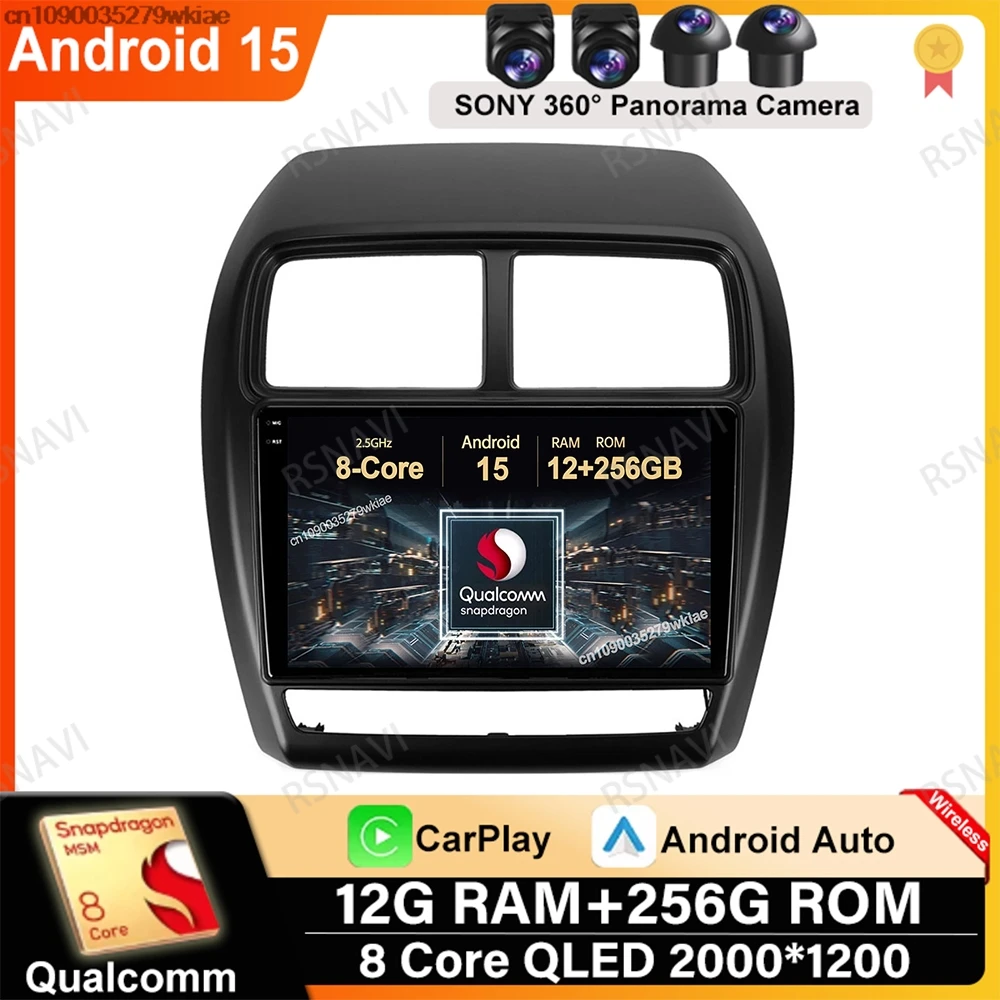 Android 15 For Mitsubishi ASX 1 2016-2022 Qualcomm Stereo Viedo Player 5G WIFI 4G LTE QLED DSP Car Radio Head Unit Navigation BT
Android 15 For Mitsubishi ASX 1 2016-2022 Qualcomm Stereo Viedo Player 5G WIFI 4G LTE QLED DSP Car Radio Head Unit Navigation BT