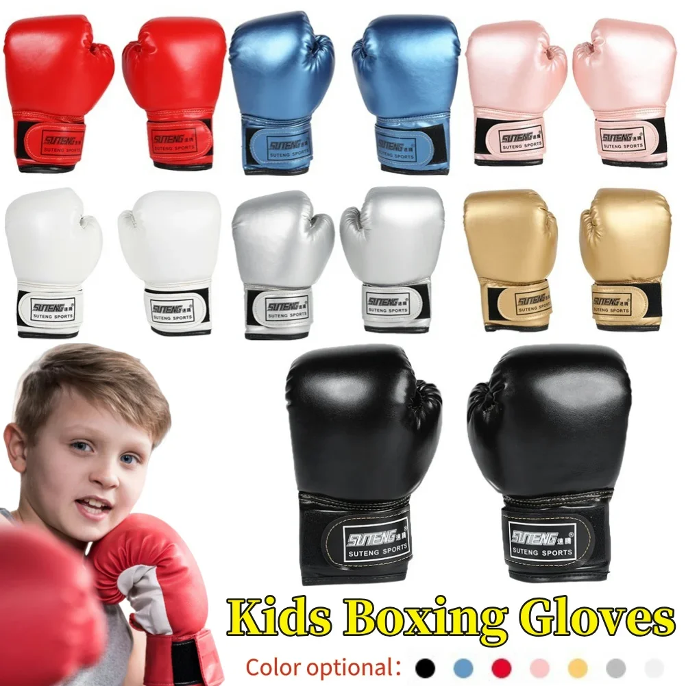 2PCS Kids Boxing Gloves Professional Sanda Muay Thai Fighting Gloves Sandbag Training Gloves for Gym Indoor Outdoor Sport Gloves
2PCS Kids Boxing Gloves Professional Sanda Muay Thai Fighting Gloves Sandbag Training Gloves for Gym Indoor Outdoor Sport Gloves