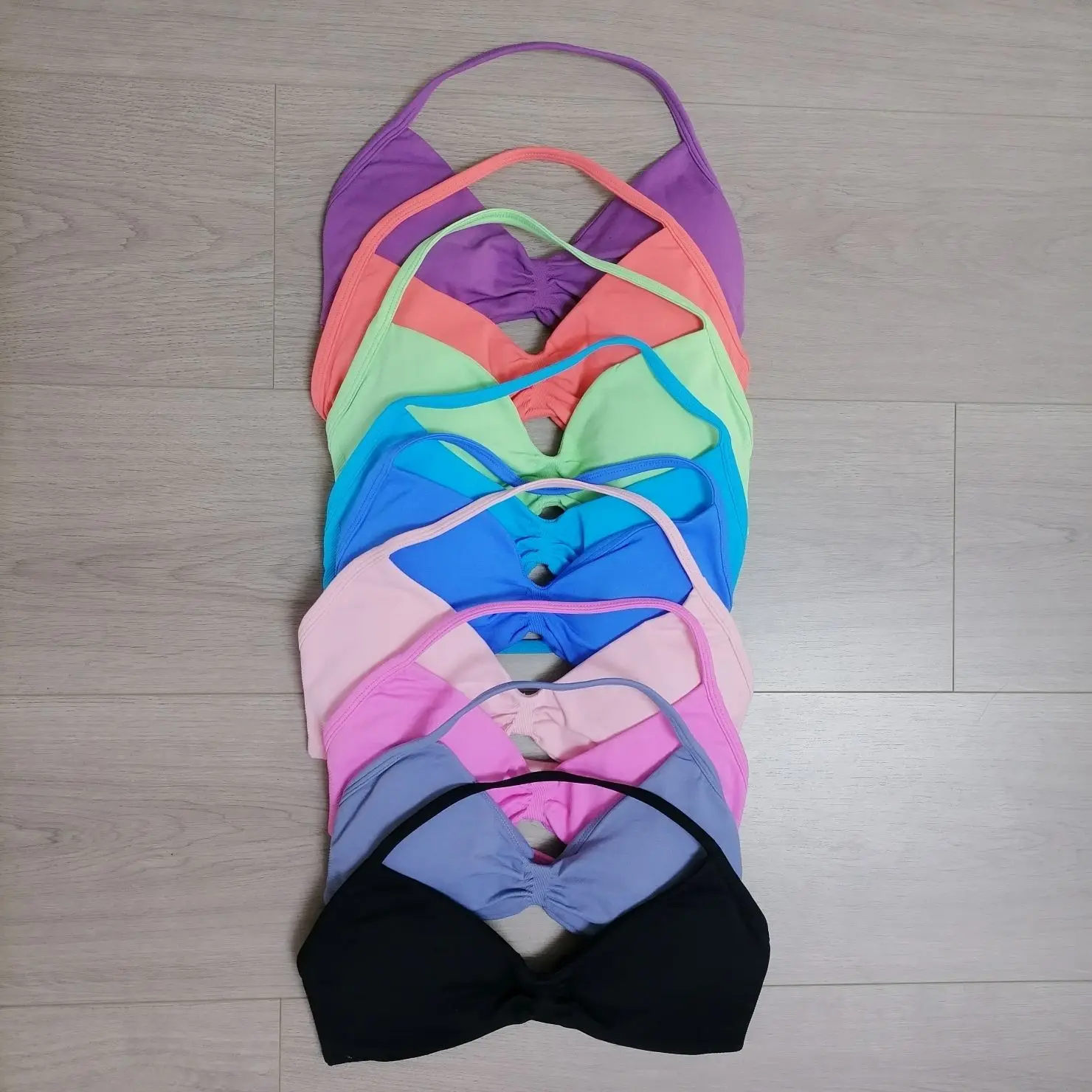 new product - women's comfortable lingerie with underwire, neck strap, thin belt, and Impact sports-style back design
new product - women's comfortable lingerie with underwire, neck strap, thin belt, and Impact sports-style back design