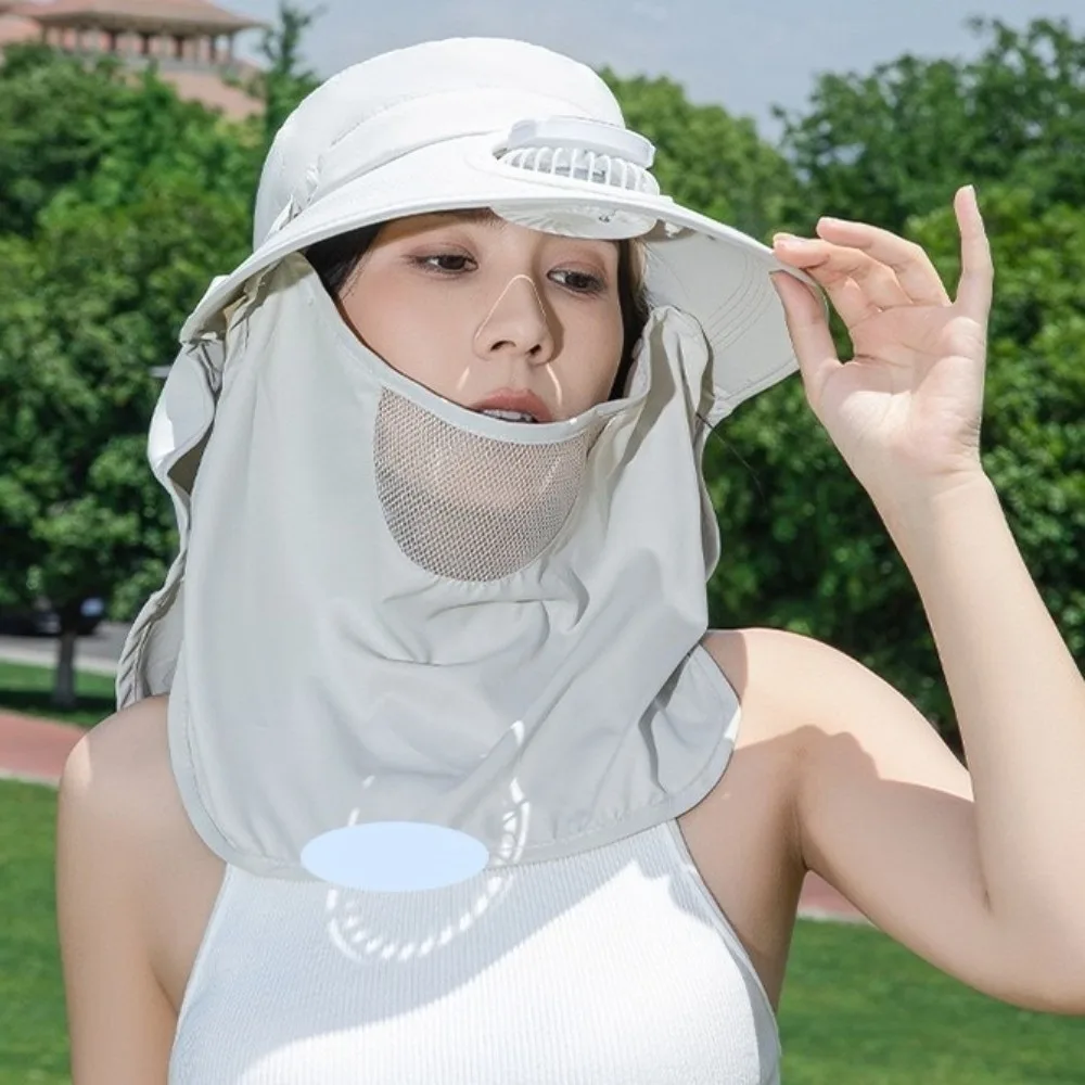 Adjustable Solar-Powered Fan Hat Large Brim Shoulder Cape UV Protection Hat Face Cover Integrated Fisherman Hat
Adjustable Solar-Powered Fan Hat Large Brim Shoulder Cape UV Protection Hat Face Cover Integrated Fisherman Hat