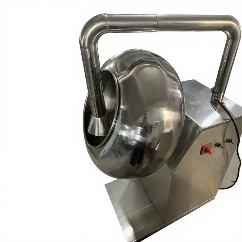 Stainless Steel Ball Type Chocolate Candy Coating Machine
Stainless Steel Ball Type Chocolate Candy Coating Machine