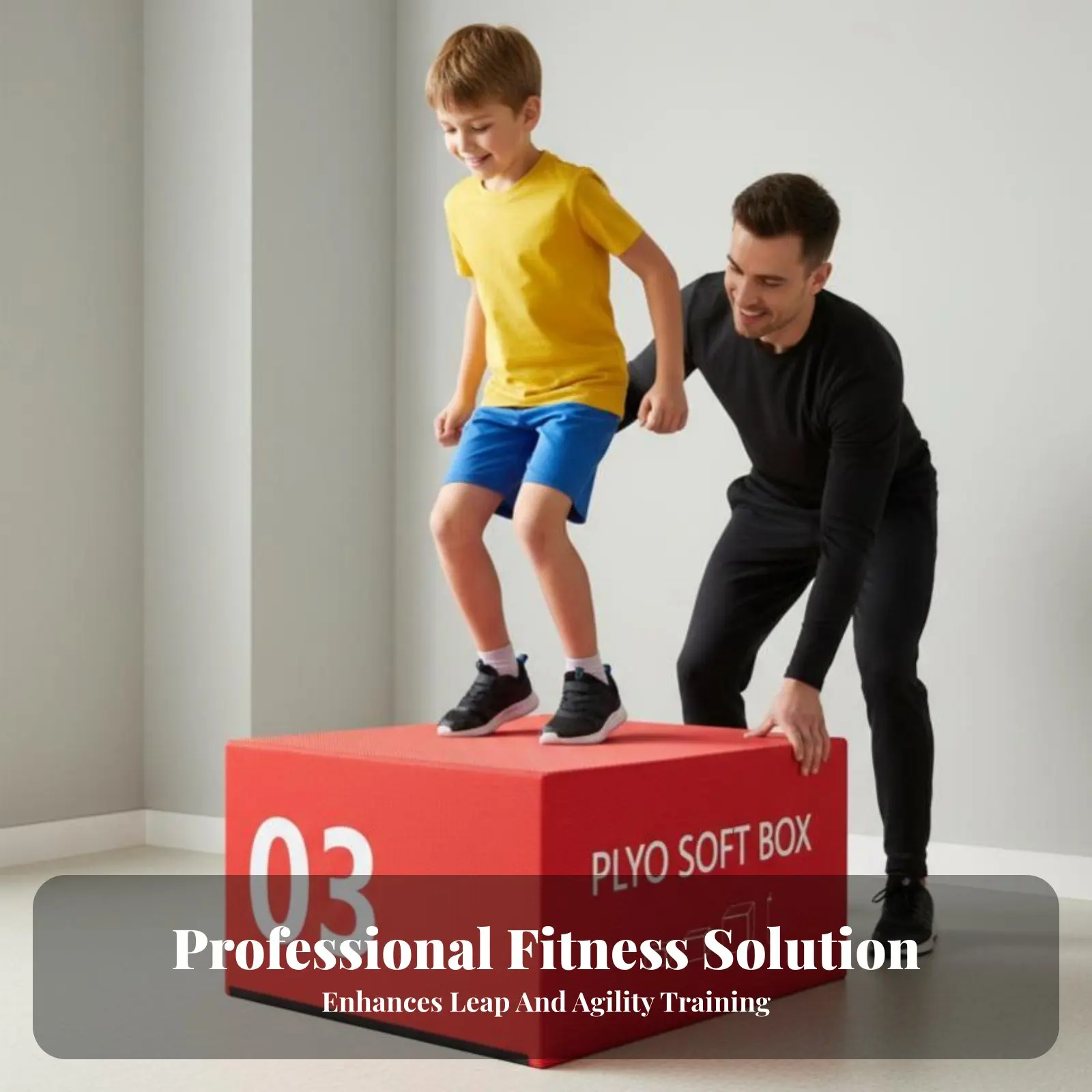 4 Pieces Stackable Foam Plyo Box Set Adjustable Height Soft Plyometric Box Shock-Absorbing Long-Lasting Construction
4 Pieces Stackable Foam Plyo Box Set Adjustable Height Soft Plyometric Box Shock-Absorbing Long-Lasting Construction