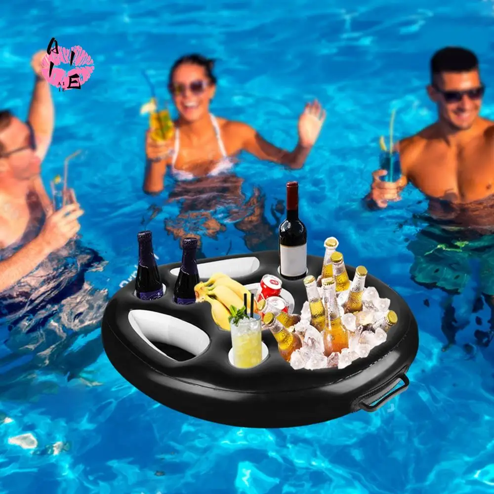 A11E-Inflatable Floating Drink Holder Float Beer Drinking Cooler Bar Tray Large Capacity Drink Float For Pools & Hot Tub
A11E-Inflatable Floating Drink Holder Float Beer Drinking Cooler Bar Tray Large Capacity Drink Float For Pools & Hot Tub