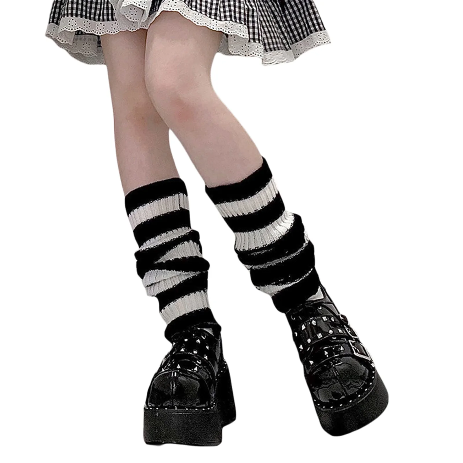 Женские вязаные гетры 2023, зимние теплые однотонные/Полосатые эластичные гетры, повседневные Простые защитные гетры
Женские вязаные гетры 2023, зимние теплые однотонные/Полосатые эластичные гетры, повседневные Простые защитные гетры
