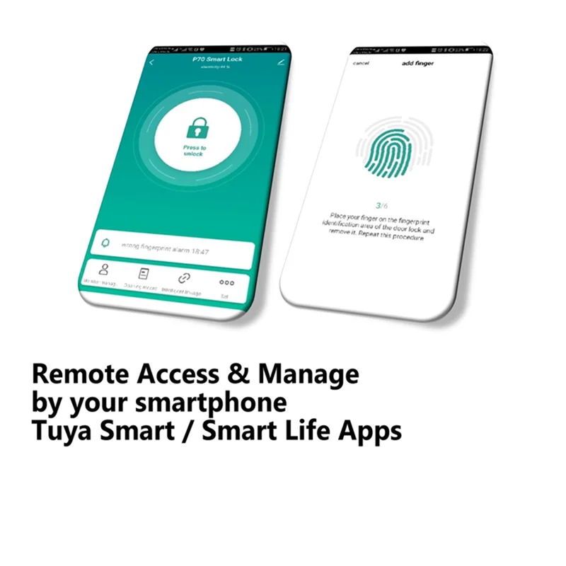SVFE-gIP66 Водонепроницаемый Tuya APP Дистанционный умный замок Электронный замок с отпечатком пальца USB Перезаряжаемый резервный замок
SVFE-gIP66 Водонепроницаемый Tuya APP Дистанционный умный замок Электронный замок с отпечатком пальца USB Перезаряжаемый резервный замок