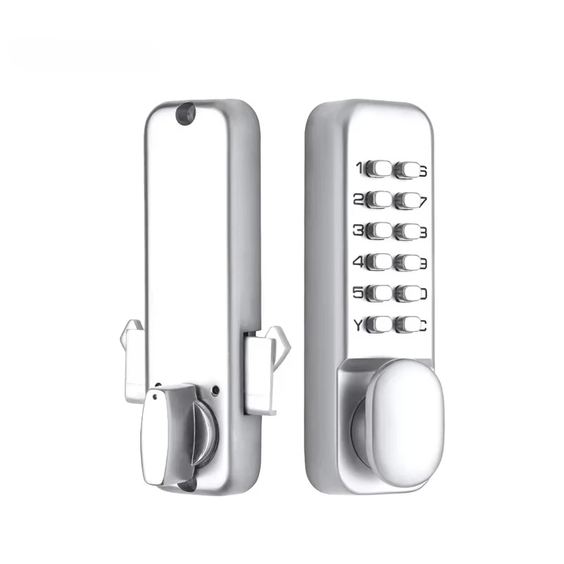 Wholesale Price Granular Push-button Digital Mechanical Botones Keyless Combination Door Lock with Hook 
Wholesale Price Granular Push-button Digital Mechanical Botones Keyless Combination Door Lock with Hook