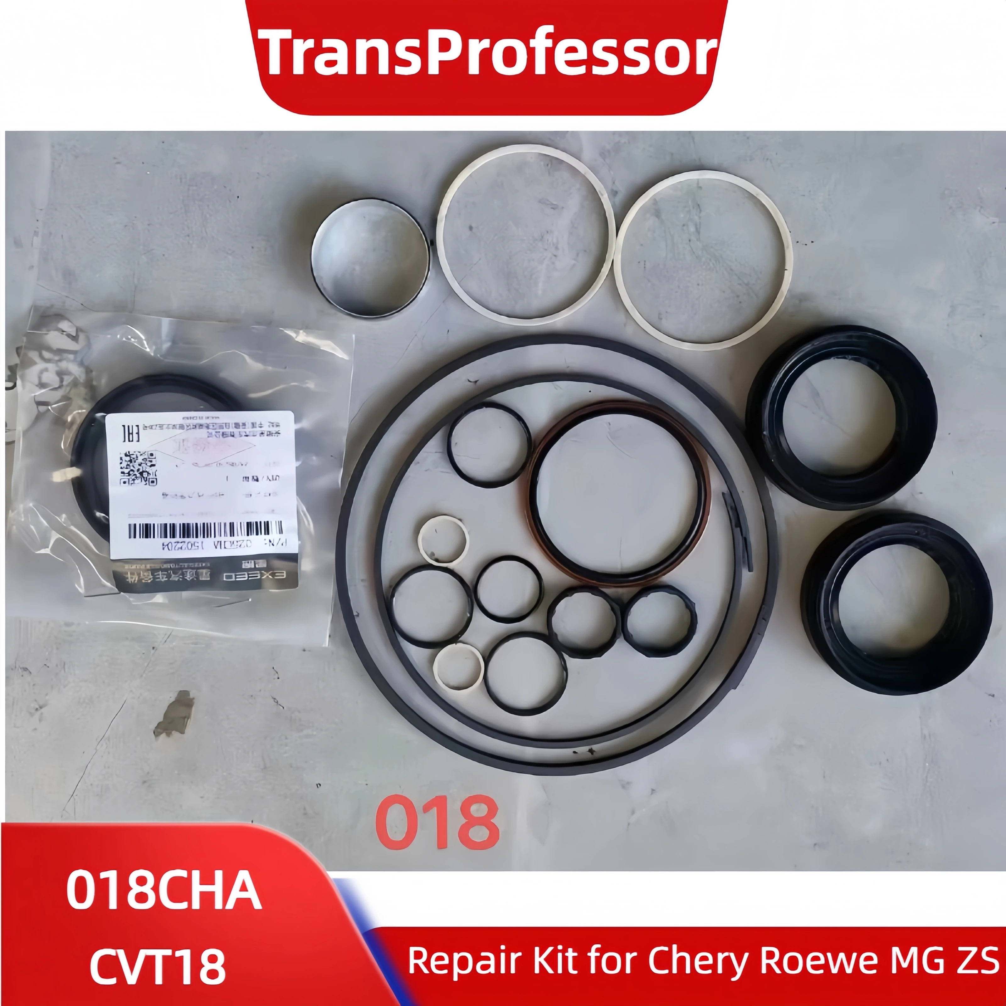 Origin 018CHA QR018CHA CVT18 Transmission Overhaul Repair Kit for Chery Roewe MG ZS, OHK Oil Seals O-rings Automatic Gearbox
Origin 018CHA QR018CHA CVT18 Transmission Overhaul Repair Kit for Chery Roewe MG ZS, OHK Oil Seals O-rings Automatic Gearbox